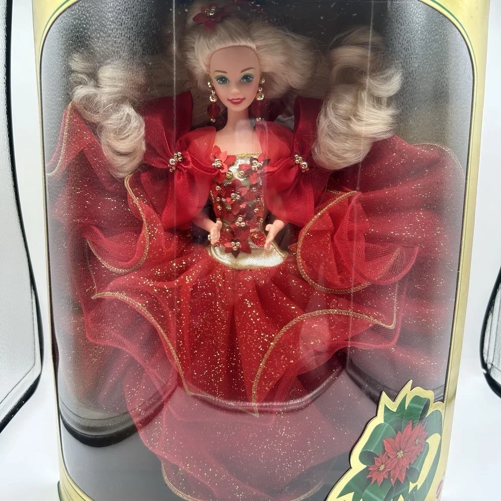 1993 Happy Holidays Special Edition Barbie Doll In Original Box  No. 10824
